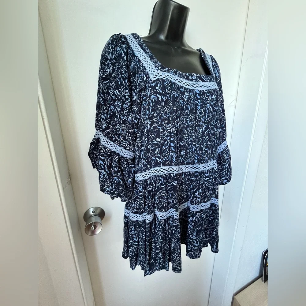 Free People Talk About It Tunic Top size XS - Picture 4 of 10